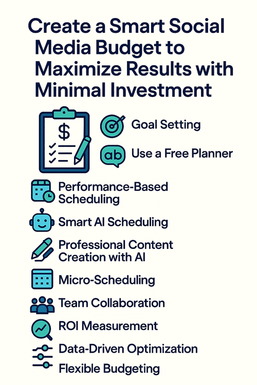 Create a Smart Social Media Budget to Maximize Results with Minimal Investment