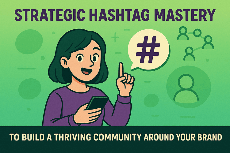 Strategic Hashtag Use to Build a Thriving Brand Community