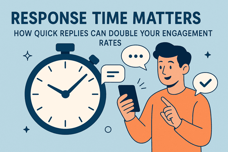 Response Time Matters: How Fast Replies Can Double Engagement