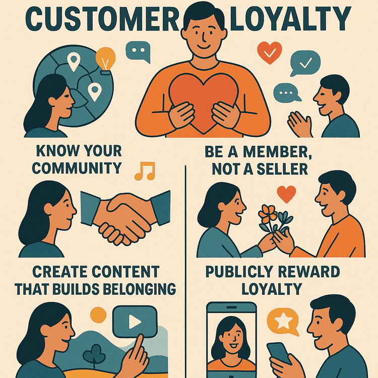 Local Relationship Marketing to Build Customer Loyalty Through Social Media
