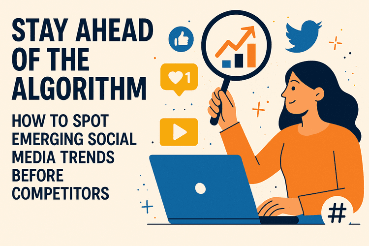 Get Ahead of the Algorithm: How to Spot Social Media Trends Before Your Competition